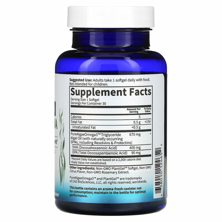 Garden of Life, Мы в компании Formulated, Vegan Prenatal DHA, 400 мг, 30 мягких таблеток