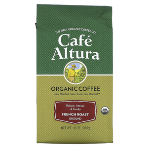Cafe Altura, Органический кофе, французская обжарка, молотый, 283 г (10 унций)