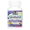 Nature's Answer, Kid's Sambucus, жевательные таблетки из черной бузины с витамином C и цинком, 45 жевательных таблеток
