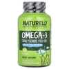 NATURELO, омега-3, рыбий жир в форме триглицеридов, 1100 мг, 60 мягких таблеток