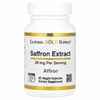 California Gold Nutrition, экстракт шафрана с Affron®, 28 мг, 60 растительных капсул