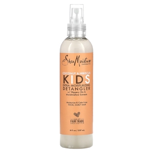 SheaMoisture, Средство для облегчения расчесывания детских волос, кокос и китайская роза, 237 мл (8 жидк. унций)