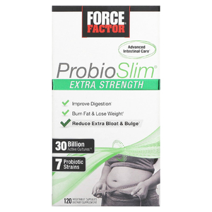 Force Factor, ProbioSlim®, 120 растительных капсул