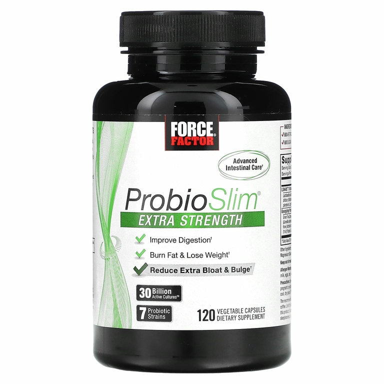 Force Factor, ProbioSlim®, 120 растительных капсул