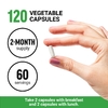 Force Factor, ProbioSlim®, 120 растительных капсул