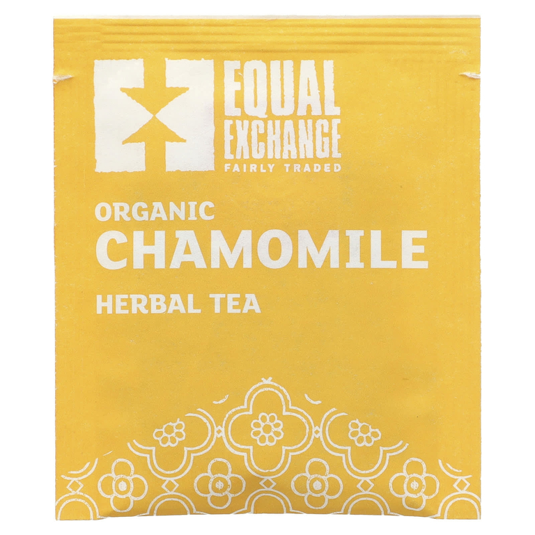 Equal Exchange, органическая ромашка, травяной чай, без кофеина, 20 чайных пакетиков, 24 г (0,85 унции)