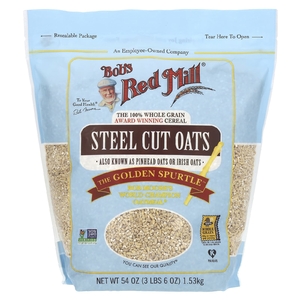 Bob's Red Mill, необработанный овес, цельнозерновой, 1,53 кг (54 унции)