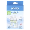 Dr. Brown's, Natural Flow®, детская бутылочка Anti-Colic Optium+™, для детей от 0 месяцев, 2 упаковки по 60 мл (2 унции)