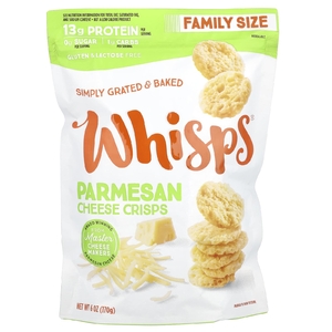 Whisps, чипсы с сыром, пармезан, 170 г (6 унций)