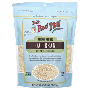 Bob's Red Mill, Каша с овсяными отрубями с высоким содержанием клетчатки, 510 г (18 унций)