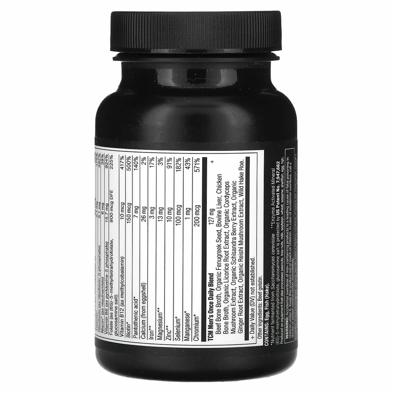 Ancient Nutrition, мультивитамины для мужчин, одна таблетка в день, 30 капсул