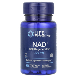 Life Extension, регенератор NAD и клеток, 300 мг, 30 вегетарианских капсул