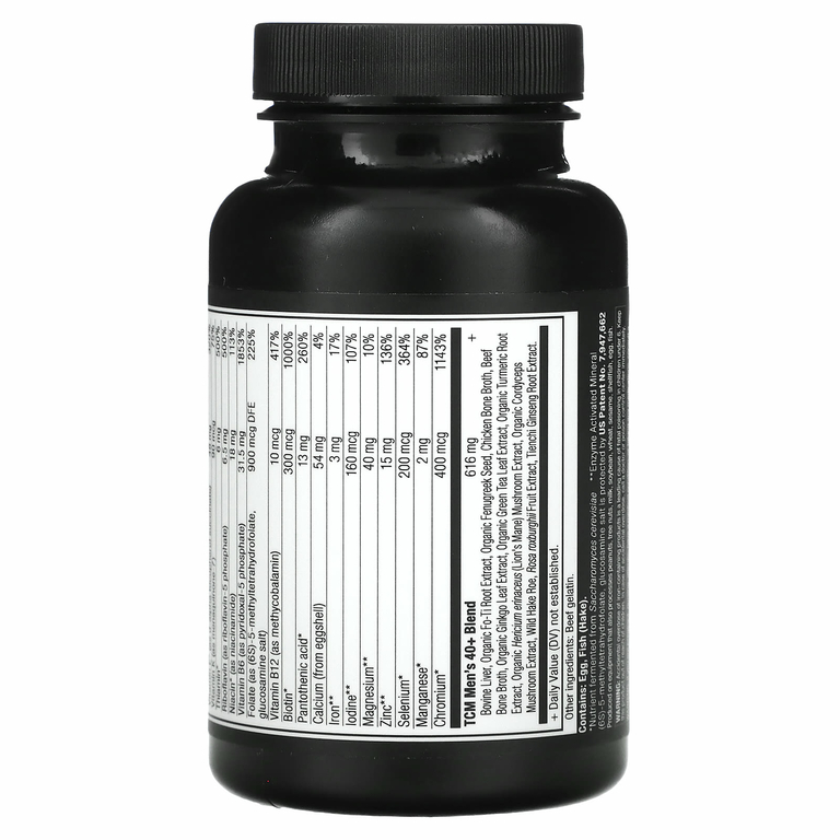 Ancient Nutrition, мультивитамины для мужчин старше 40 лет, 90 капсул