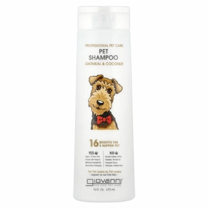 Giovanni, Professional Pet Care, шампунь для собак, с овсянкой и кокосом, 473 мл (16 жидк. унц.)
