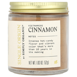 Simply Organic, Single Origin, вьетнамская корица, 52 г (1,83 унции)