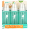 Evenflo Feeding, Balance +, стандартные, для детей от 0 месяцев, с медленным потоком, 3 флакона по 270 мл (9 унций) (Товар снят с продажи) 