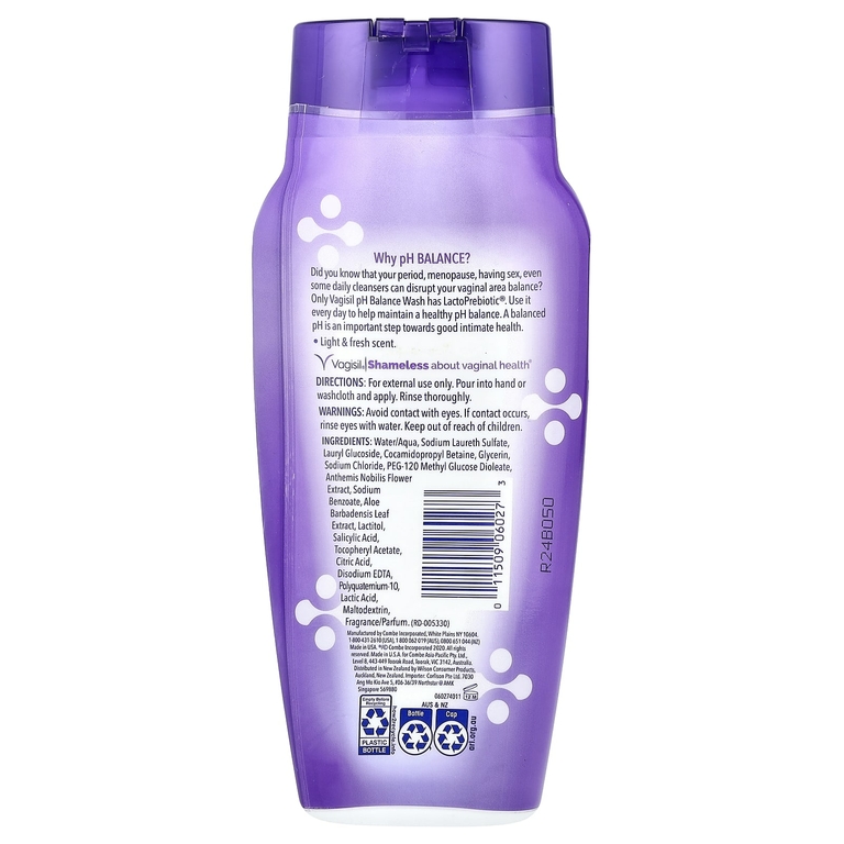 Vagisil, pH Balance, ежедневное средство для интимной гигиены, 354 мл (12 жидк. унций)