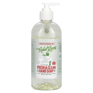 Rebel Green, Мыло для рук Fresh & Clean, без запаха, 500 мл (16,9 жидк. унц.) (Товар снят с продажи) 