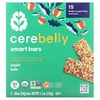 Cerebelly, Smart Bars, органические детские батончики, яблоко и кудрявая капуста, 5 батончиков по 24 г (0,84 унции)
