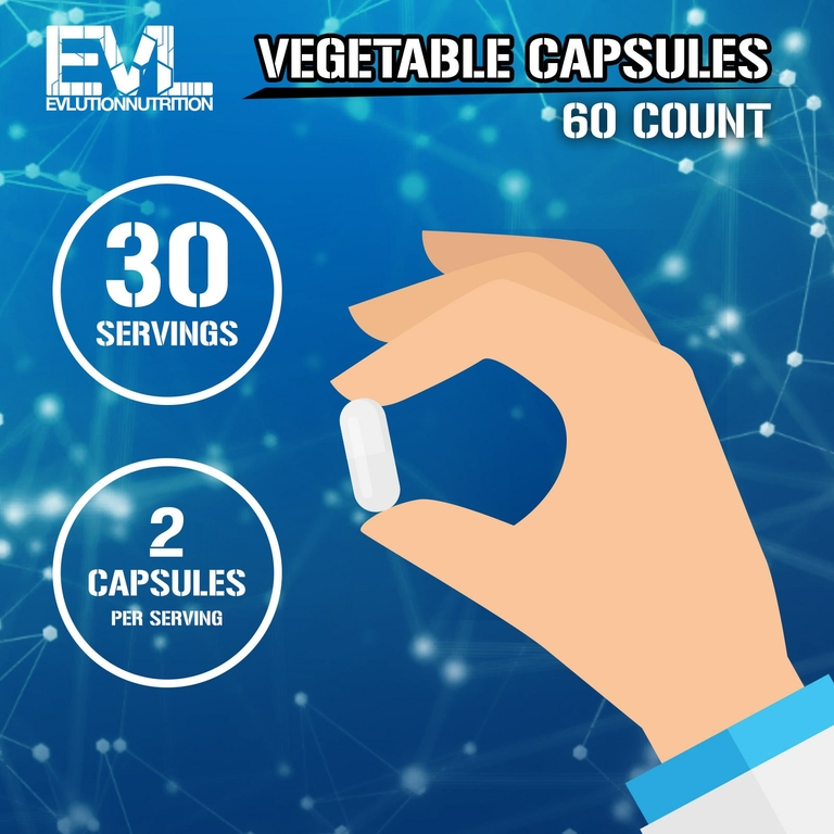 EVLution Nutrition, Alpha GPC, 150 мг, 60 растительных капсул