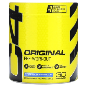 C4 / Cellucor, C4 Original, перед тренировкой, Frozen Bombsicle, 165 г (5,8 унции)