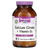 Bluebonnet Nutrition, цитрат кальция и витамин D3, 180 капсул