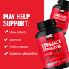 Force Factor, Fundamentals, LongJack Tongkat Ali Max, 60 растительных капсул (600 мг в 1 капсуле)