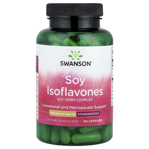 Swanson, Изофлавоны сои, 750 мг, 120 капсул
