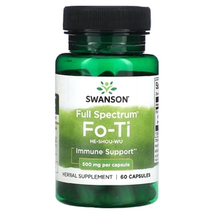 Swanson, Full Spectrum®, горец многоцветковый, 500 мг, 60 капсул