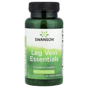 Swanson, Leg Vein Essentials, 60 вегетарианских капсул DrCaps®