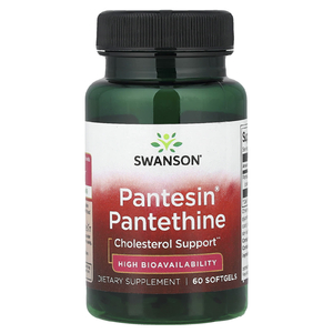 Swanson, Pantesin®, пантетин, 60 капсул (300 мг в 1 капсуле)