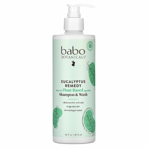 Babo Botanicals, Шампунь и гель для душа с эвкалиптом, 473 мл (16 жидк. унц.) (Товар снят с продажи) 