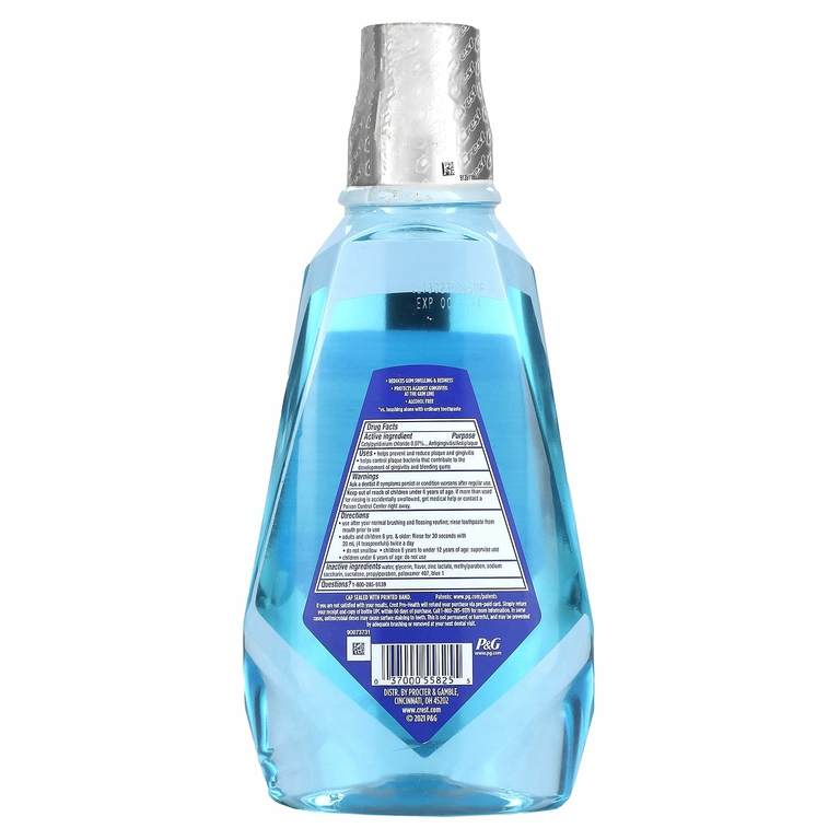 Crest, Pro Health, очищение дыхания и уход за деснами, мягкая мята, 1 л (33,8 жидк. унц.) (Товар снят с продажи) 
