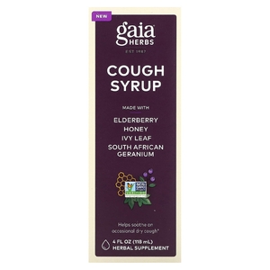 Gaia Herbs, Сироп от кашля, 118 мл (4 жидк. унц.)
