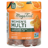 MegaFood, Мультивитамины для женщин, мандарин, 60 жевательных мармеладок