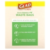 Glad for Pets, Экологичные пакеты для отходов, для домашних животных, лаванда, 360 пакетов (Товар снят с продажи) 