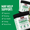 Force Factor, Smarter Greens, ежедневный оздоровительный порошок, без добавок, 288 г (10,2 унции)
