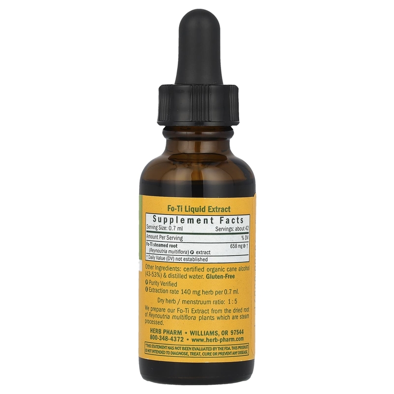 Herb Pharm, Fo-TI, восстановление организма, 30 мл (1 жидк. унция)