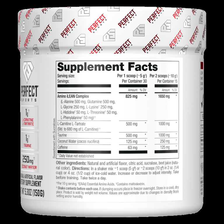 PERFECT Sports, iLean, конфеты с фруктовым пуншем, 150 г (5,3 унции)