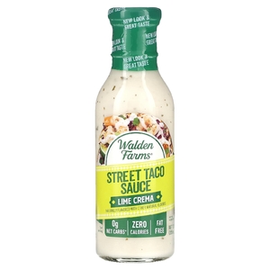 Walden Farms, Соус Street Taco, лаймовый крем, 355 мл (12 жидк. унц.)