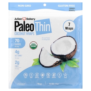 Julian Bakery, PaleoThin®, кокосовые мармеладки, 7 шт., 115 г (4,4 унции)