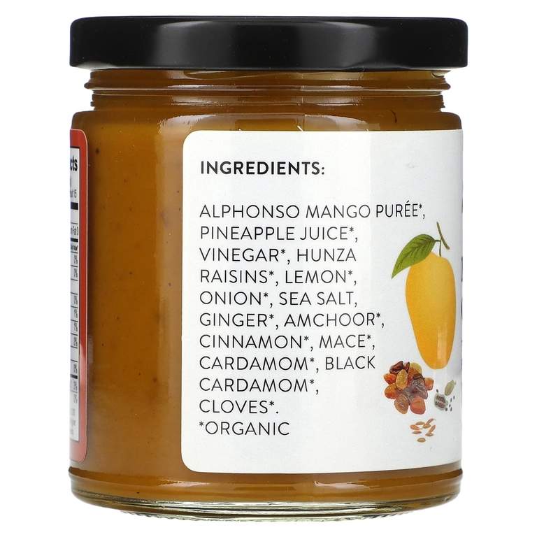 Pure Indian Foods, Чатни с манго и изюмом, 240 г (8,5 унции)