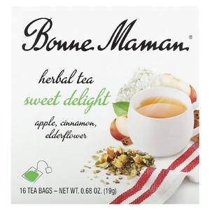 Bonne Maman, Herbal Tea, Sweet Delight, без кофеина, 16 чайных пакетиков, 19 г (0,68 унции) (Товар снят с продажи) 
