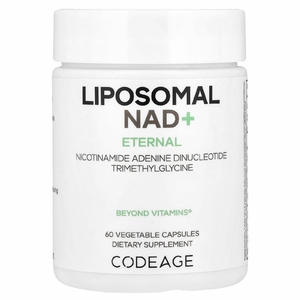 Codeage, Eternal, липосомальный НАД+, 60 растительных капсул
