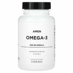 Codeage, Amen, омега-3, 90 капсул (750 мг в 1 капсуле)