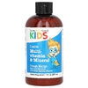 California Gold Nutrition, жидкие мультивитамины и минералы с кальцием, витаминами B12, C и D3 для детей, без спирта, натуральный вкус апельсин и манго, 237 мл (8 жидк. унций)