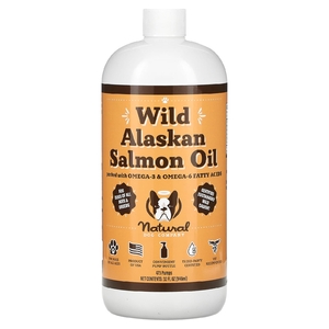 Natural Dog Company, Жир дикого аляскинского лосося, для собак, для всех возрастов, 946 мл (32 жидк. унц.)