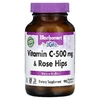 Bluebonnet Nutrition, 500 мг витамина C и шиповник, 90 растительных капсул (Товар снят с продажи) 