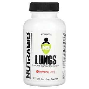 NutraBio, Легкие`` 90 капсул