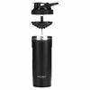 Smartshake, Insulated Steel, черный, 750 мл (25 унций)